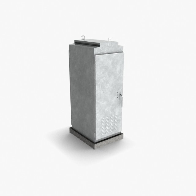 Electrical Box 003 3Dモデル .c4d .max .obj .3ds .fbx .stl .blend 