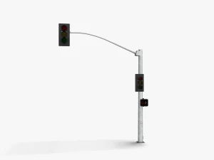 Verkeerslicht 02 3D Model