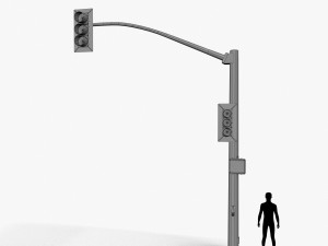 TrafficLight 02 3Dモデル