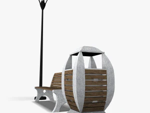 ParkSet 01 3D Model