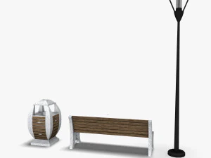 ParkSet 01 3D Model