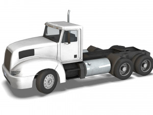 Truck001 DumpTrailer Modello 3D