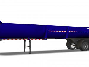 Truck001 DumpTrailer Modello 3D
