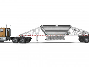 Truck002 DumpTrailer Modèle 3D