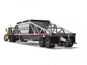 Truck002 DumpTrailer Modèle 3D