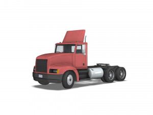 Truck003 DryBulk Trailer 3D Модель