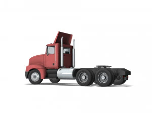 Truck003 DryBulk Trailer 3D Model