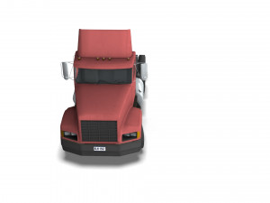 Truck003 DryBulk Trailer 3D Модель