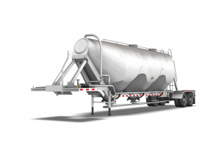 Truck003 DryBulk Trailer 3D Модель