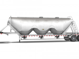 Truck003 DryBulk Trailer 3D Модель