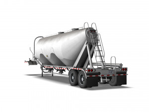 Truck003 DryBulk Trailer 3D Модель
