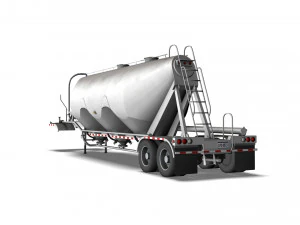 Truck003 DryBulk Trailer 3D Model