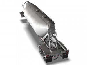 Truck003 DryBulk Trailer 3D Модель