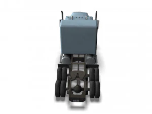 Truck004 DryVan Trailer 3D Model