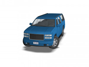 SUV001 Modelo 3D