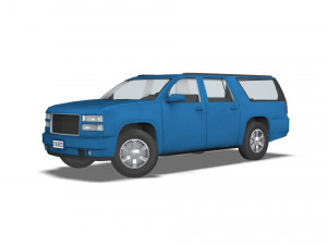 SUV001 3Dモデル