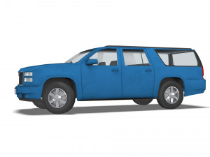 SUV001 3Dモデル