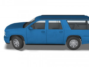 SUV001 3Dモデル