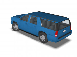 SUV001 3Dモデル