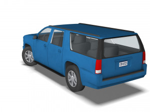 SUV001 3Dモデル