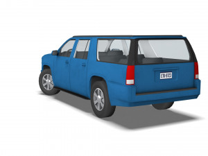 SUV001 3Dモデル