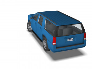 SUV001 3Dモデル