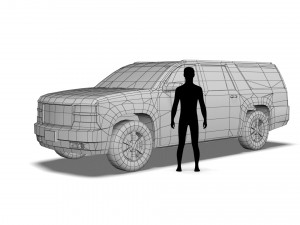 SUV001 3Dモデル