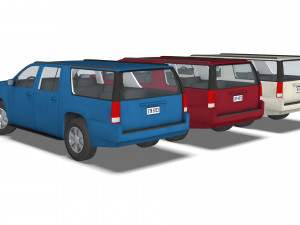 SUV001 3Dモデル