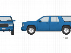 SUV001 3D Model