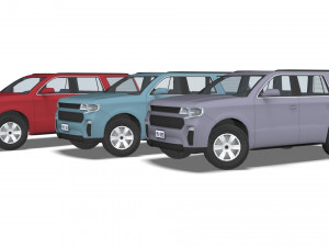 SUV002 Model 3D