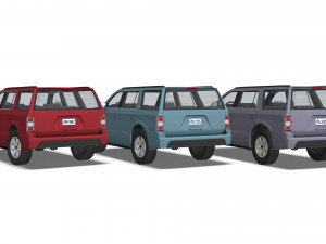 SUV002 Model 3D
