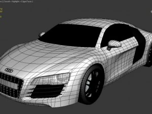 audi r8 3D Model