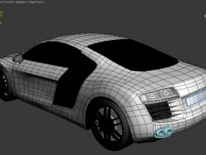 audi r8 3D Model