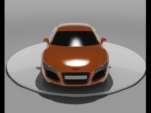 audi r8 Modelo 3D