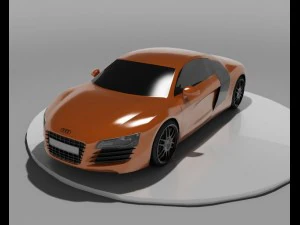 audi r8 3D Model