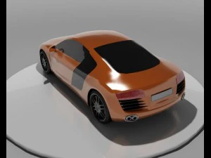 audi r8 3D Model
