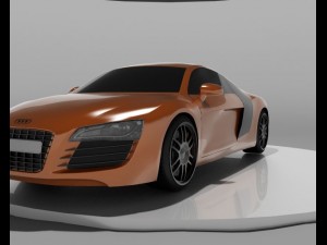 audi r8 Modelo 3D