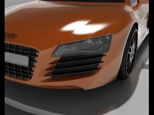 audi r8 3D Model