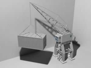 crane 3D-Modell