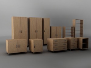 bedroom furniture pack 3Dモデル