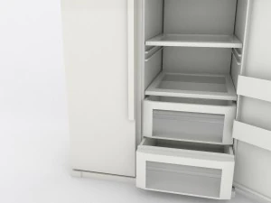 samsung side by side 3D Model