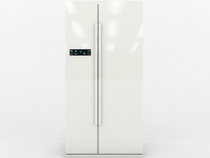 samsung side by side 3D Model