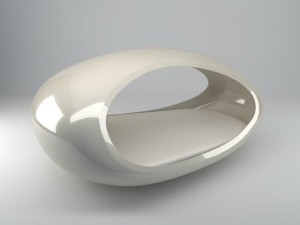 Lomme-Bett 3D Modell