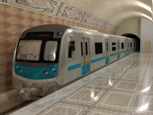 subway rolling stock 3D Model .c4d .max .obj .3ds .fbx .stl .blend 
