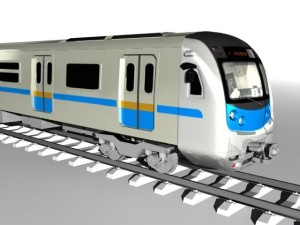 subway rolling stock Modelo 3D