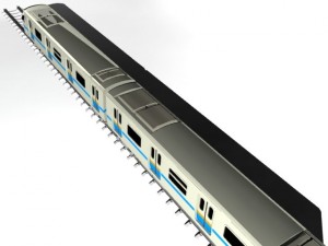subway rolling stock Modelo 3D