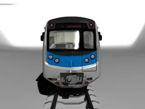 subway rolling stock 3D Model