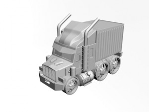 mini truck 3D Model