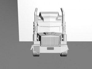mini truck 3D Model