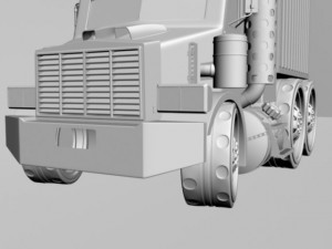 mini truck 3D Model